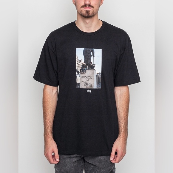 Stussy Other - Vintage Stussy Education for the Masses Graphic T Shirt Medium